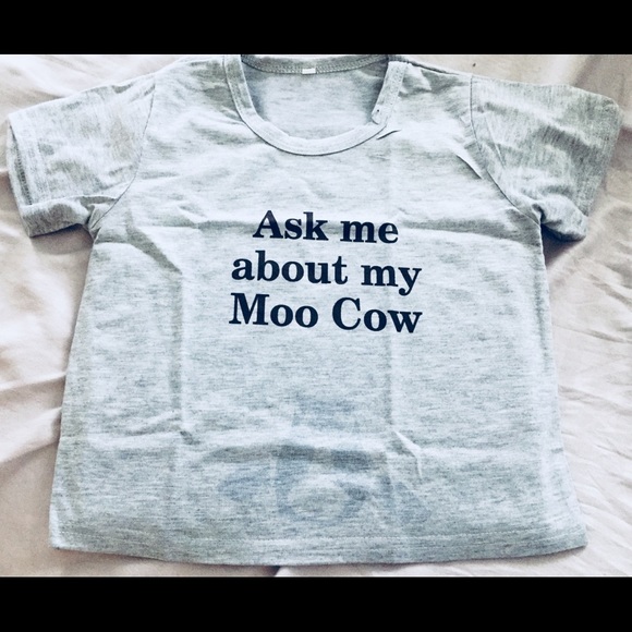 6-9 MONTH 🐮"Ask Me About My Moo Cow" trendy - Picture 4 of 7